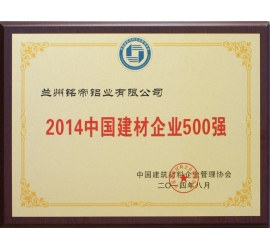 2014年中国建材500强
