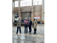 乐山市政协副主席易志隆一行到四川铭帝 考察调研企业复工复产情况