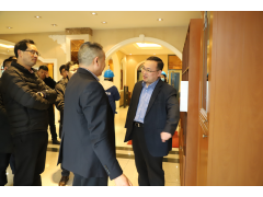 夹江县县长漆宾一行到四川铭帝调研指导企业生产经营及疫情防控工作