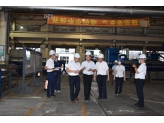 夹江县县委书记许天毅 莅临四川铭帝调研重点企业生产、经营及疫情防控工作