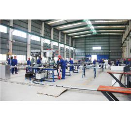 高铁汇流排加工车间