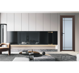 铭悦65窄边平开门