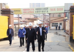 甘肃省副省长陈得信和杨德智副市长先后分别到兰州铭帝铝业有限公司调研