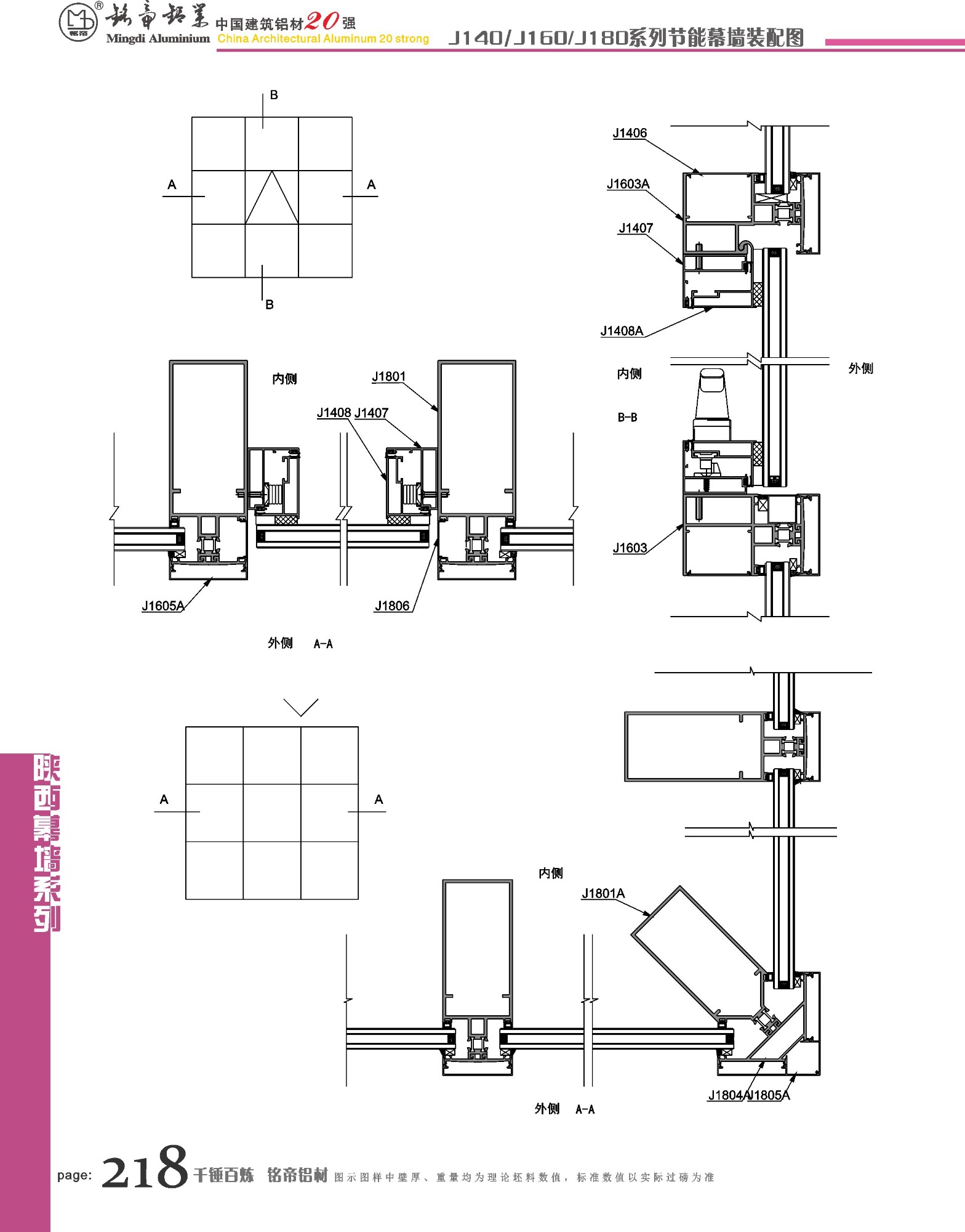 TM J140/J160/180系列幕墙